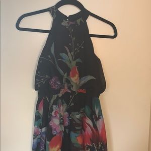 Sleeveless Floral Dress—girls